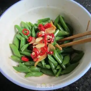 Make Garlic beans step 7