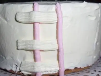 Make Cherry cream cake step 21