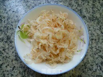 Make Shrimp-skinned casserole step 1