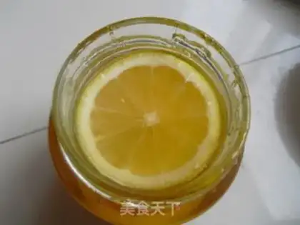 Make Honey lemon tea step 5