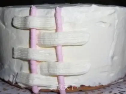 Make Cherry cream cake step 22