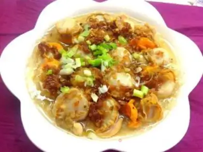 Make Garlic fan floss step 7
