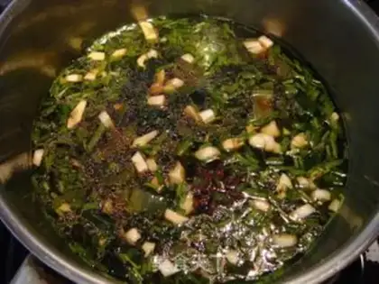 Make Steam fish and mustard step 9
