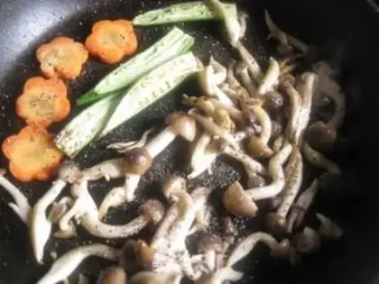Make Lemonade mushrooms step 2
