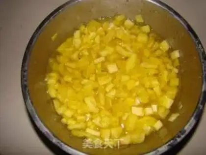 Make Pineapple jam step 1