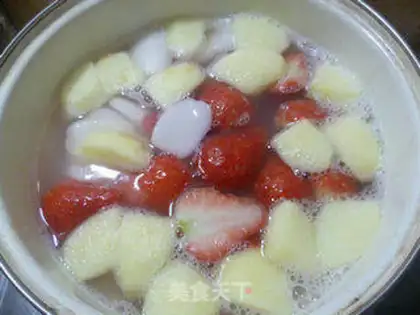 Make Ice cream and fruit step 11