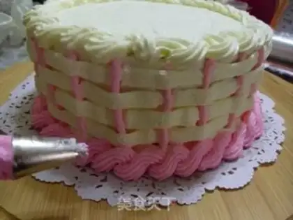 Make Cherry cream cake step 25