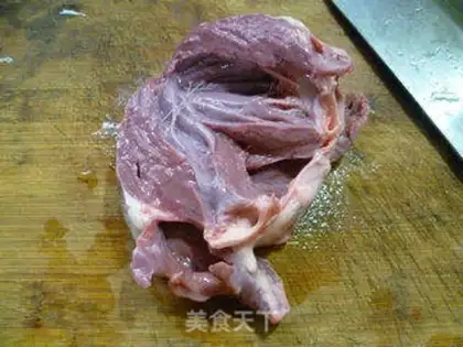 Make White heart step 3
