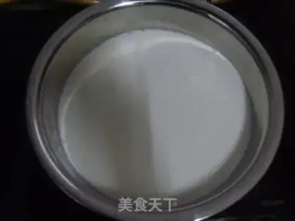 Make Cream cheese step 1
