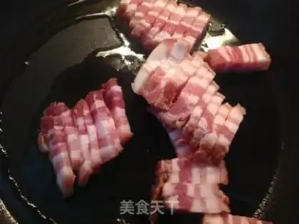 Make Bacon four season beans step 8