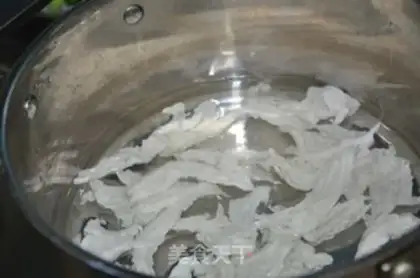 Make Tofu lion head step 1