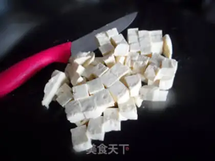 Make The fragrance tofu step 1