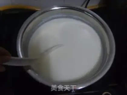 Make Cream cheese step 3