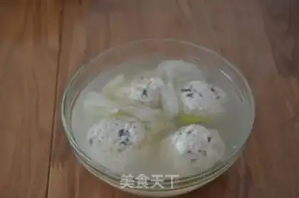 Make Tofu lion head step 8
