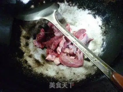 Make Curry fan beef soup step 5