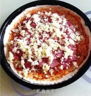 Make A garden vegetable pizza step 8