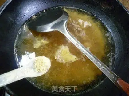 Make Curry fan beef soup step 12
