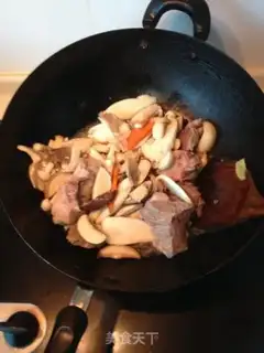 Make The mushrooms and the bone soup step 6