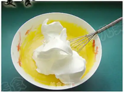 Make Black sesame ricin cake step 11