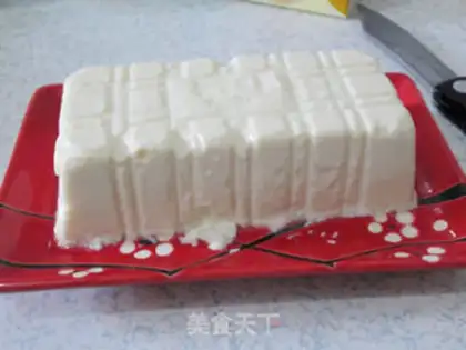 Make ♪ Little onion egg tofu ♪ step 2