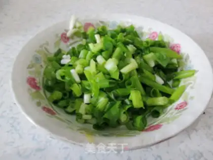 Make ♪ Little onion egg tofu ♪ step 4