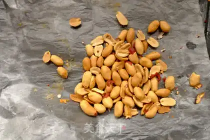 Make Peanut sesame souffle step 1