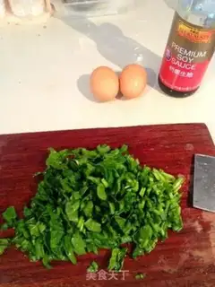 Make Spinach egg rolls step 0