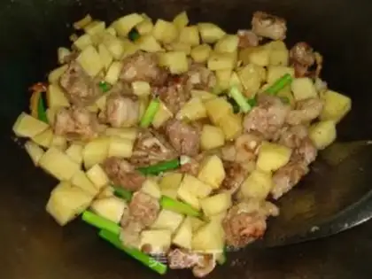 Make Potato ribs step 6