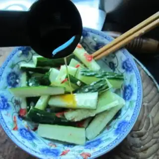 Make Garlic cucumber step 3