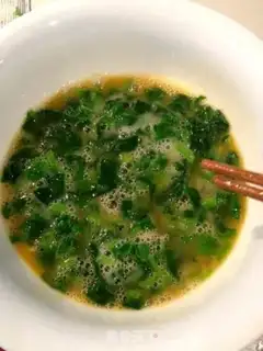 Make Spinach egg rolls step 2