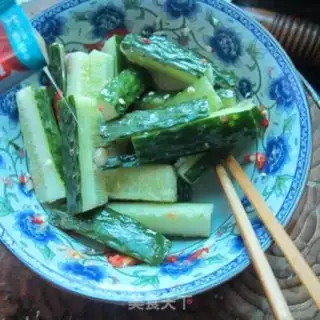 Make Garlic cucumber step 4