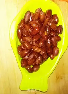 Make Old vinegar peanuts spinach step 2