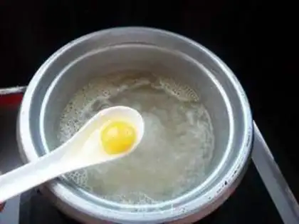 Make Mint pigeon egg soup step 3