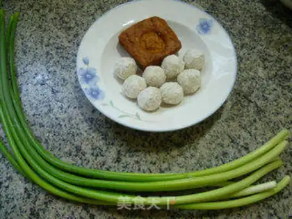 Make Scrambled fish balls step 0