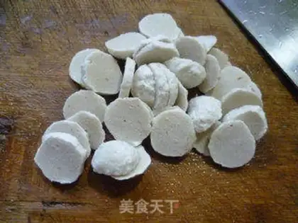 Make Scrambled fish balls step 3