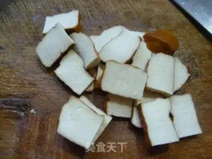 Make Scrambled fish balls step 4