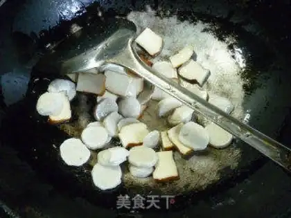 Make Three-ding fried rice step 1