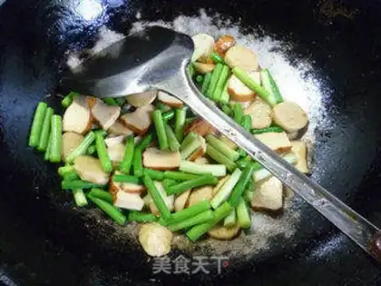 Make Scrambled fish balls step 9