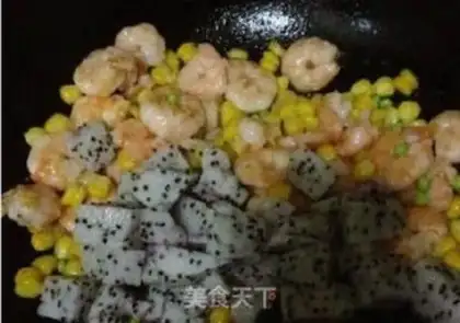 Make Flamingo shrimp nuts step 3