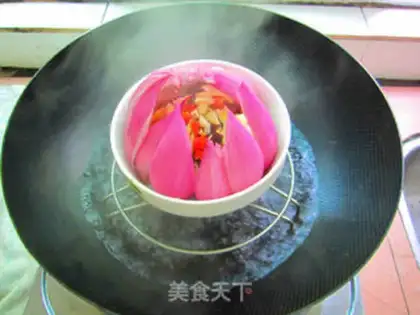 Make Onion steam fish step 7