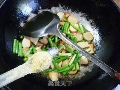 Make Scrambled fish balls step 11