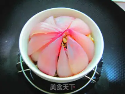 Make Onion steam fish step 8