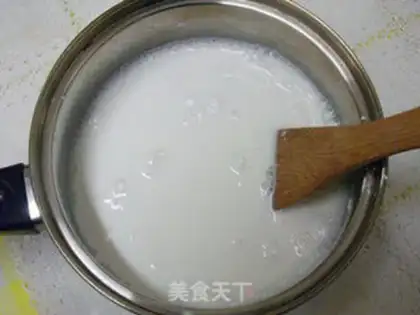 Make Cream and fresh milk step 4