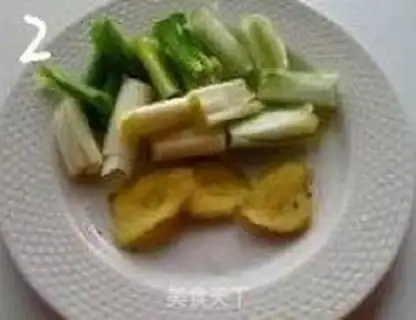 Make The rice line step 1
