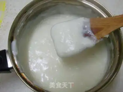 Make Cream and fresh milk step 5