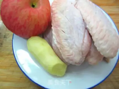 Make Cheese juice and apple wings step 0