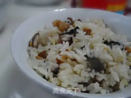 Make Three-ding fried rice step 10