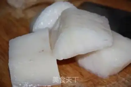 Make Ginger cod tofu step 1