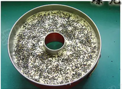 Make Black sesame ricin cake step 14
