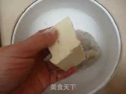Make Shrimp tofuballs step 3